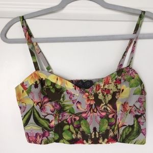 Astr Tropical Crop Top